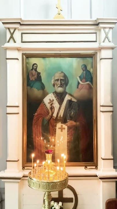 Икона Св. Николая Чудотворца | Церковь Михаила Архангела. Yл. Kalvarijų ...