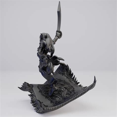 Hot Goblin ファデイヤ ミニチュア ホットゴブリン 魔法の絨毯とシミターの女盗賊