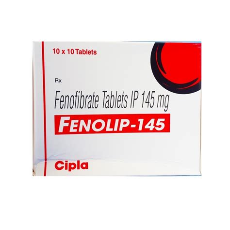 Fenofibrate Mg Fenolip Tablet Cipla Ltd At Rs Strip In Nagpur