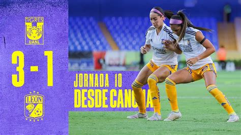 Resumen Desde Cancha Tigres Femenil 3 1 León Femenil Apertura