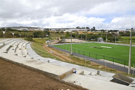 Prefeitura Avan A Na Constru O Das Reas Esportivas Na Obra De