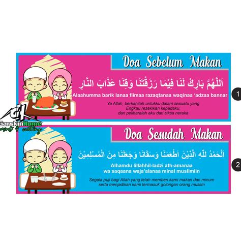 Doa Sebelum Makan Homecare24