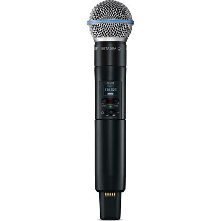 Shure SLXD124 85 H55 WL185 Cardioid Lavalier SM58 Handheld Combo