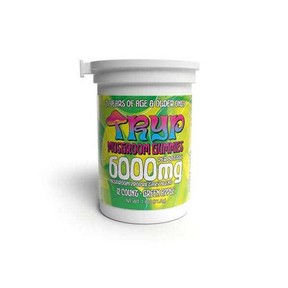 tryp mushroom gummies mg  packing sgem