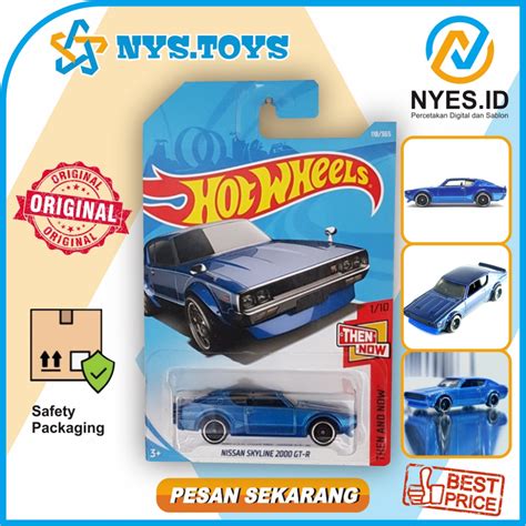 Jual Hot Wheels Nissan Skyline 2000 GT R Shopee Indonesia