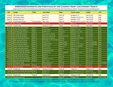 2025 â 2025 Liturgical Calendar Anglican Elnaz Chloe