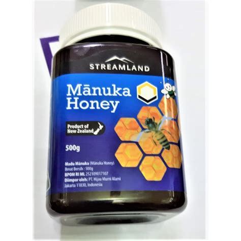 Jual Madu Manuka Honey Streamland Umf 5 500gr Shopee Indonesia