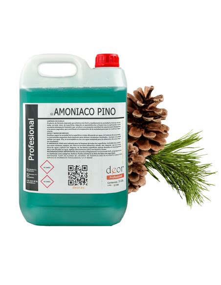 Fregasuelos Amoniacal Pino 5L Deor