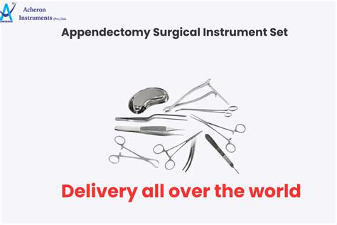 Appendectomy Surgical Instrument Set Order Now