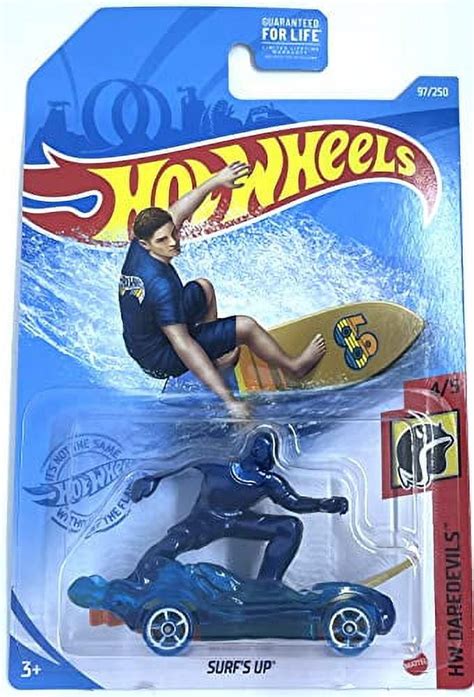 Hot Wheels Surf S Up Hw Daredevils Blue Walmart