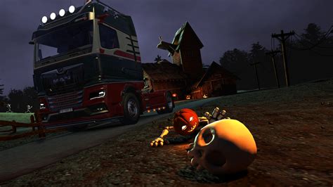 E começou o evento Happy Hauloween para Euro Truck Simulator 2 e