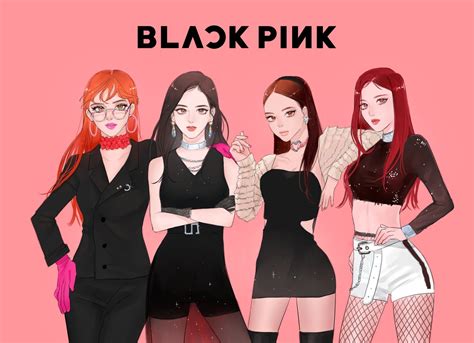 Pin by Mây on BlackPink Fanart Black pink Best friend drawings Kpop