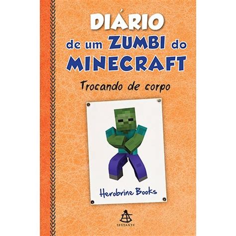 Kit Di Rio De Um Zumbi Do Minecraft Capa Dura Livros R