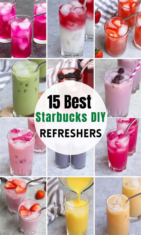 Best Starbucks Refreshers And How To Make Them At Home Starbucks