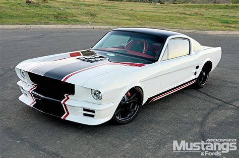 1920x1080px 1080p Free Download 1965 Ford Mustang Fastback Classic White Black Stripe