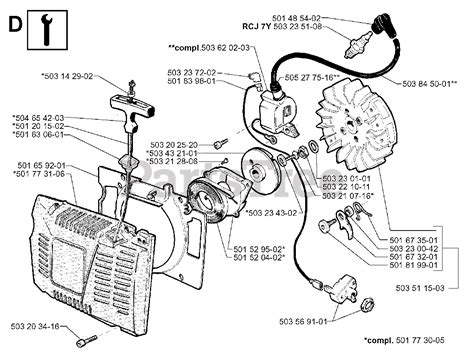 Jonsered 630 Super Ii Jonsered Chainsaw 1999 02 Starter Parts Lookup With Diagrams Partstree