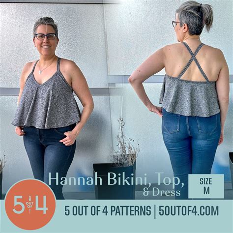 Hannah Bikini Top And Dress 5 Out Of 4 Patterns