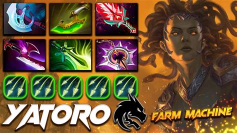 Yatoro Medusa Awesome Farm Machine Dota 2 Pro Gameplay Watch Learn