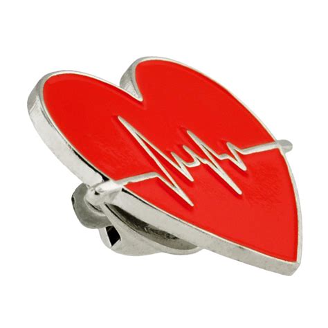 Heart Beat Pin Pinmart