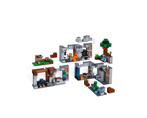 Lego Set 21147 1 The Bedrock Adventures 2018 Minecraft Rebrickable