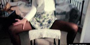 Hairy Beauty In Stockings And Garters Takes Explicit Nude Selfies Tnaflix