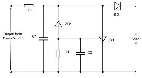 Crowbar Circuit | Design using Thyristor, Working | Overvoltage ...