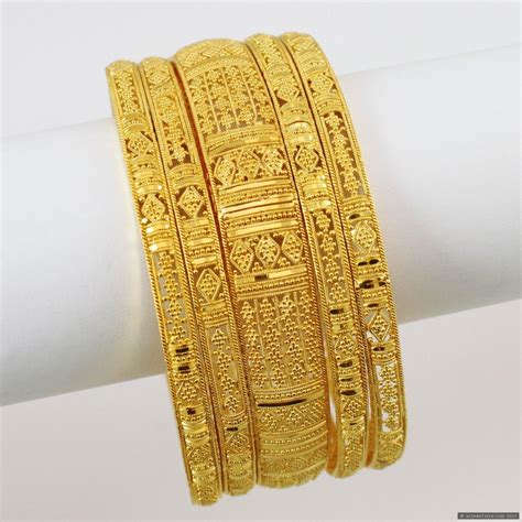 A Jewellers Ct Gold Indian Asian English Jewellery Gold Bangle