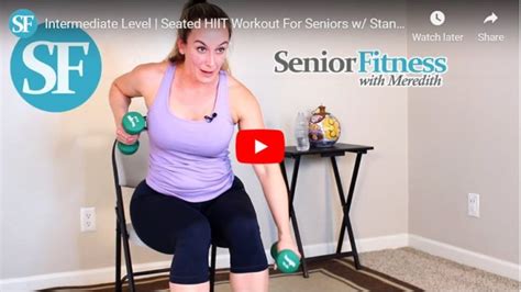 Hiit Workouts Archives Senior Fitness With Meredith