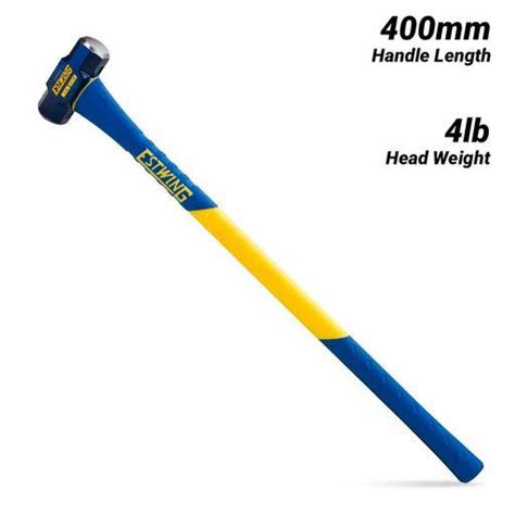 Estwing Esh 416f 400mm 16 4lb Sledge Hammer With Fibreglass Handle