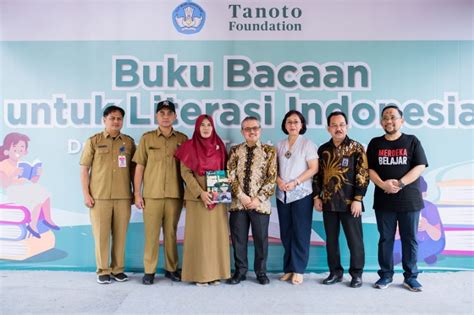 Gerakan Buku Bacaan Bermutu Kemendikbudristek Tanoto Foundation