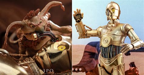 Hot Toys MMS D 星際大戰六部曲絕地大反攻禮儀機器人 C PO 比例收藏級人偶