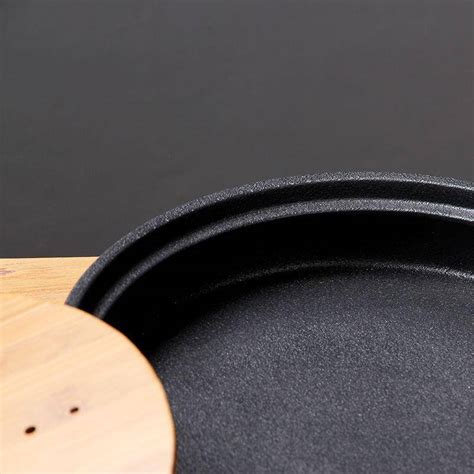 Чайная Доска Круглая чабань из черной керамики и бамбука купить ...