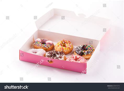 5,656 Pink box donut Images, Stock Photos & Vectors | Shutterstock