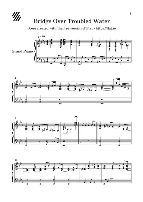 Bridge Over Troubled Water (arr. Daniel Boltyansky) by Simon