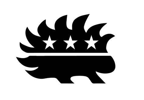 "Libertarian Porcupine" Decal – Owl & Anchor