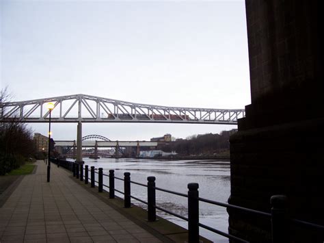 Photographs Of Newcastle: QE II Bridge (Metro Bridge)