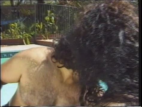 Ebony Babe Gets Fucked Out By The Pool By Multiple Studs In Gangbang Action From Black Ho S