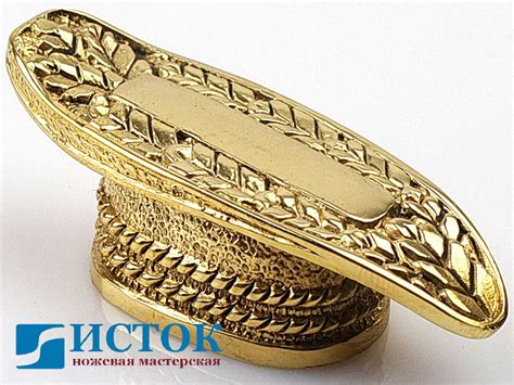 Литье для ножа из латуни 1443 гарда к ножу разведчика НР40. купить в ...