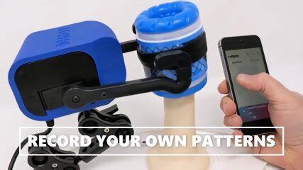 Rubjoy Robot Sex Toy Demo Fleshlight Quickshot