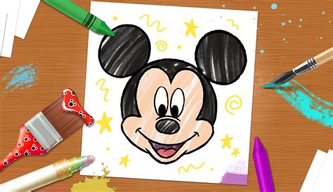 Como Desenhar O Mickey - 5