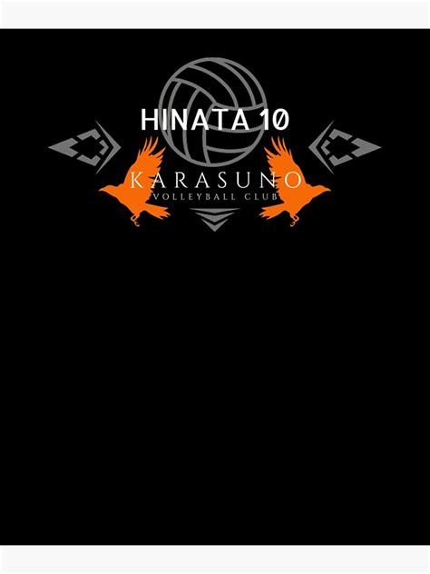Hinata 10 Karasuno High Haikyuu Volleyball Team Hinata 10 Karasuno