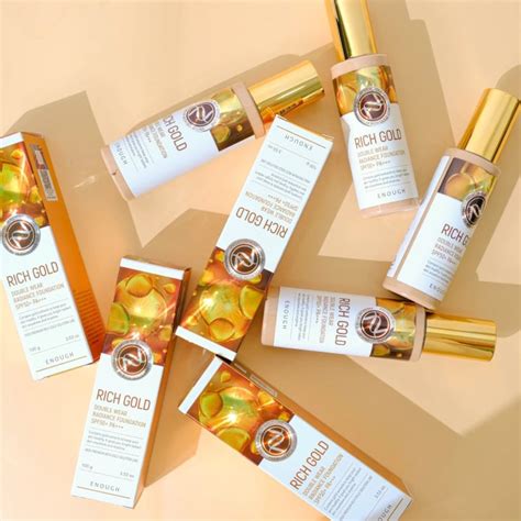 Kem Nền Cao Cấp Hỗ Trợ Ngăn Ngừa Lão Hóa Enough Rich Gold Double Wear ...
