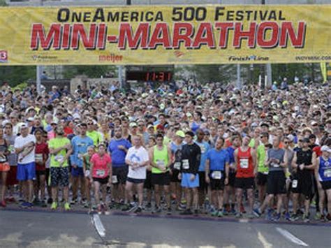 Thousands Participate In 500 Festival Mini Marathon