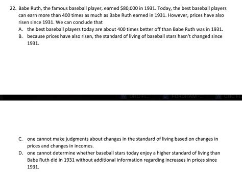 Solved Babe Ruth The Famous Baseball Player Earned Chegg