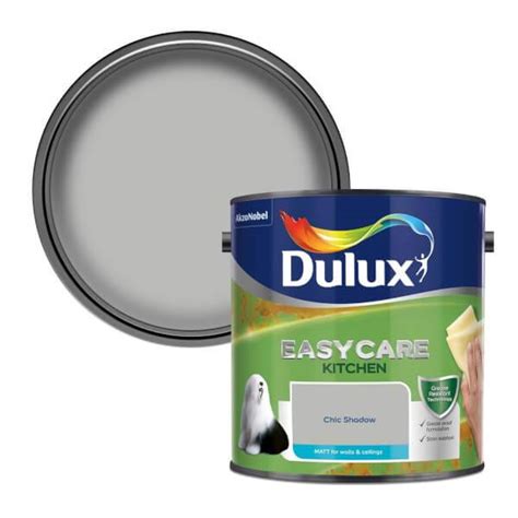 Offer Homebase Dulux Easycare Kitchen Chic Shadow Matt