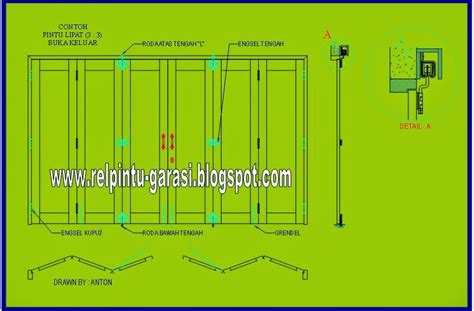 Detail Gambar Kerja Pintu Sliding Garasi Koleksi Nomer 14