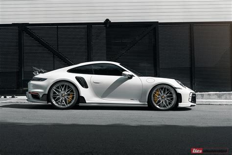 White Turbo S With Techart Body Kit More By Wheels Boutique