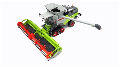 Wiking CLAAS Trion 750 Terra Trac And Convio 1080 Flex Header 1 32