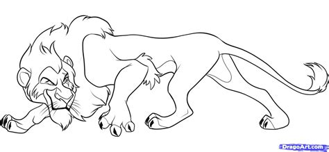 Draw Scar Lion King Clip Art Library