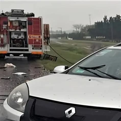 Un Muerto Y Tres Heridos Graves Por UN Choque En La Ruta 9 A La Altura